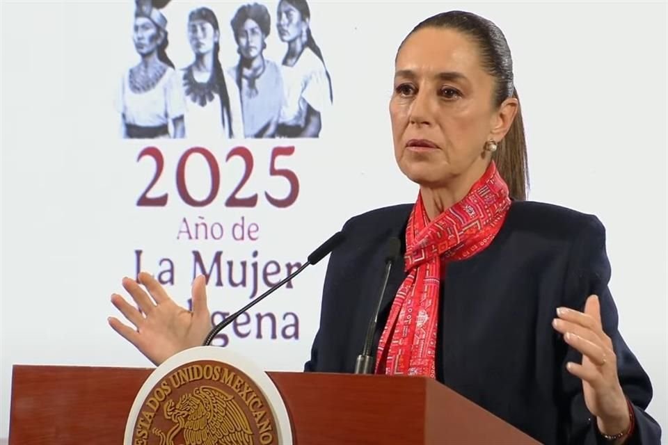 Claudia Sheinbaum, Presidenta de México.