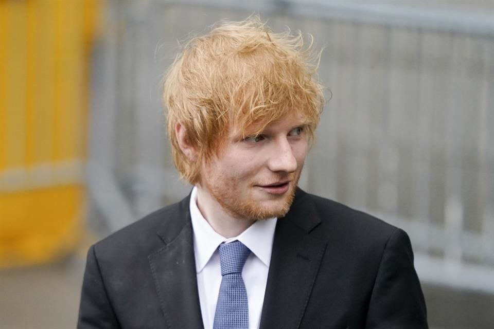 Sheeran negó haber infringido la ley y afirmó el domingo por la noche en Instagram que había obtenido la autorización de tocar 'exactamente en ese sitio'.