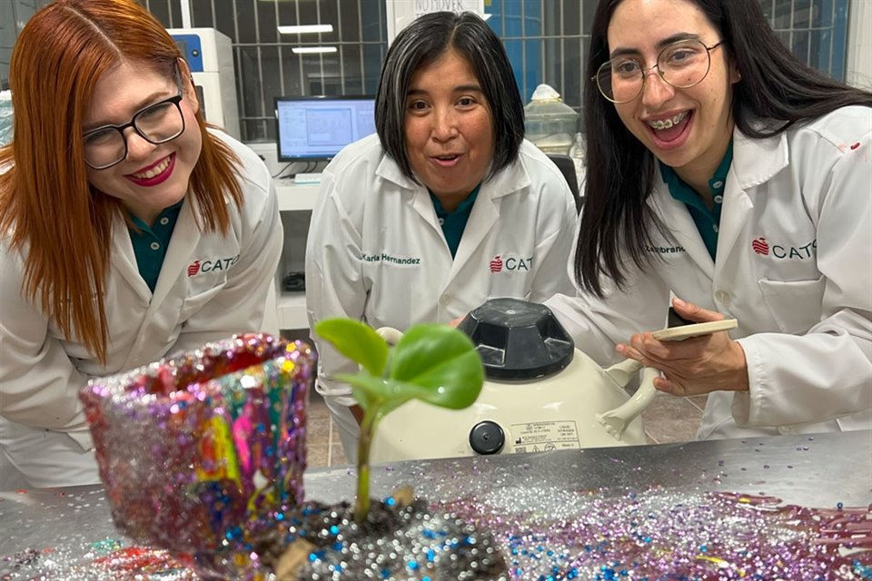 Rosa Lara, Karla Hernández  y Emma Zambrano son líderes en tecnología y desarrollo en CATO.
