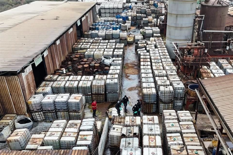 El inmueble se ubica en el área del Parque Industrial Mitras, en el municipio de García.