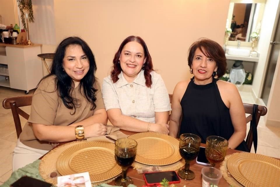 Aracely Hermosillo, Mayela Salinas y Nena Navarro