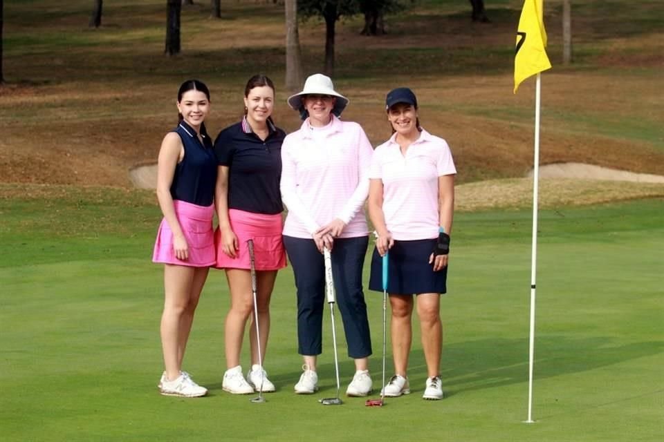 Paulina Elizondo, Isabel González, Marxcela Salán y Ana Cecilia González