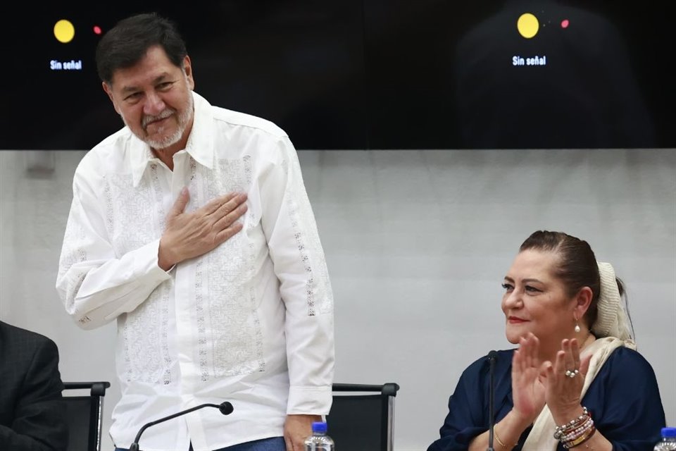 Noroña abrió la posibilidad de que el Senado desobedezca alguna resolución de la Corte, la cual discutirá este jueves la elección judicial.