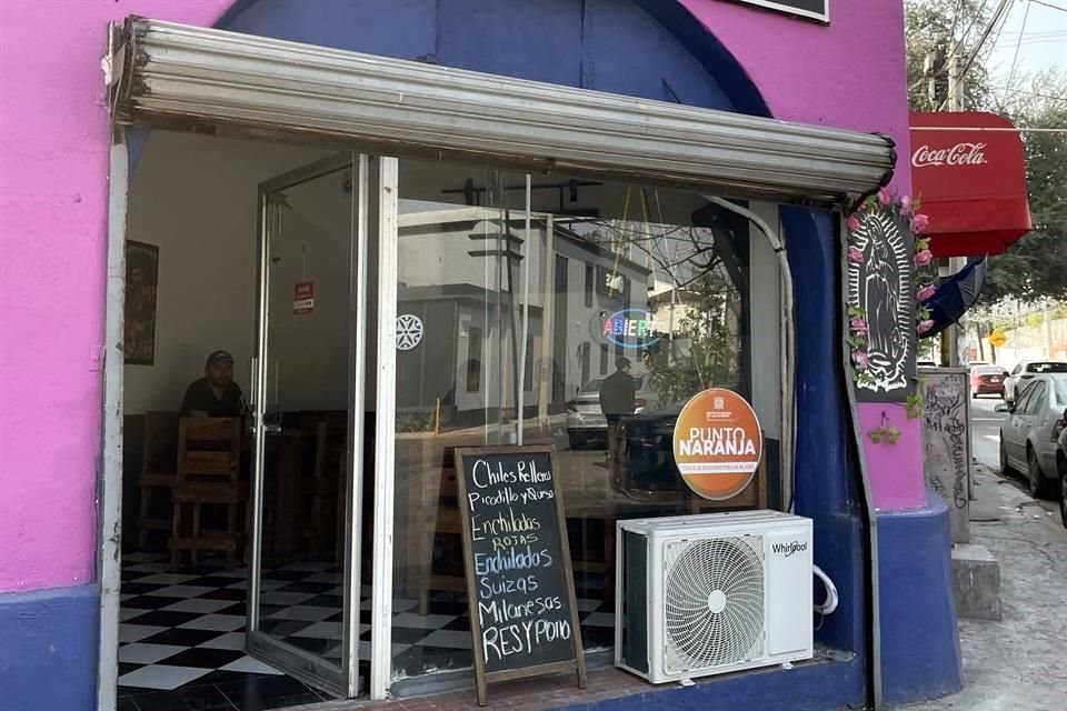 El restaurante 'La Tía Norma' es 'Punto Naranja', aunque los trabajadores no conocen los protocolos para actuar. 