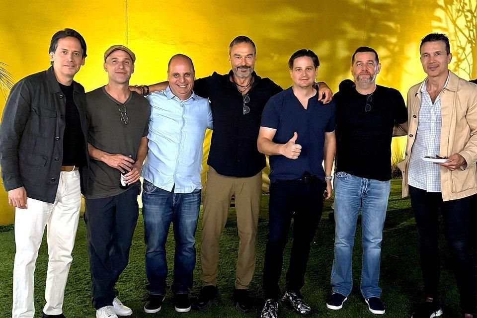 Domingo Viesca, David Muñoz, Mauricio Kalife, Salvador Villarreal, Francisco Sada, Federico Santos y Protasio Rodríguez