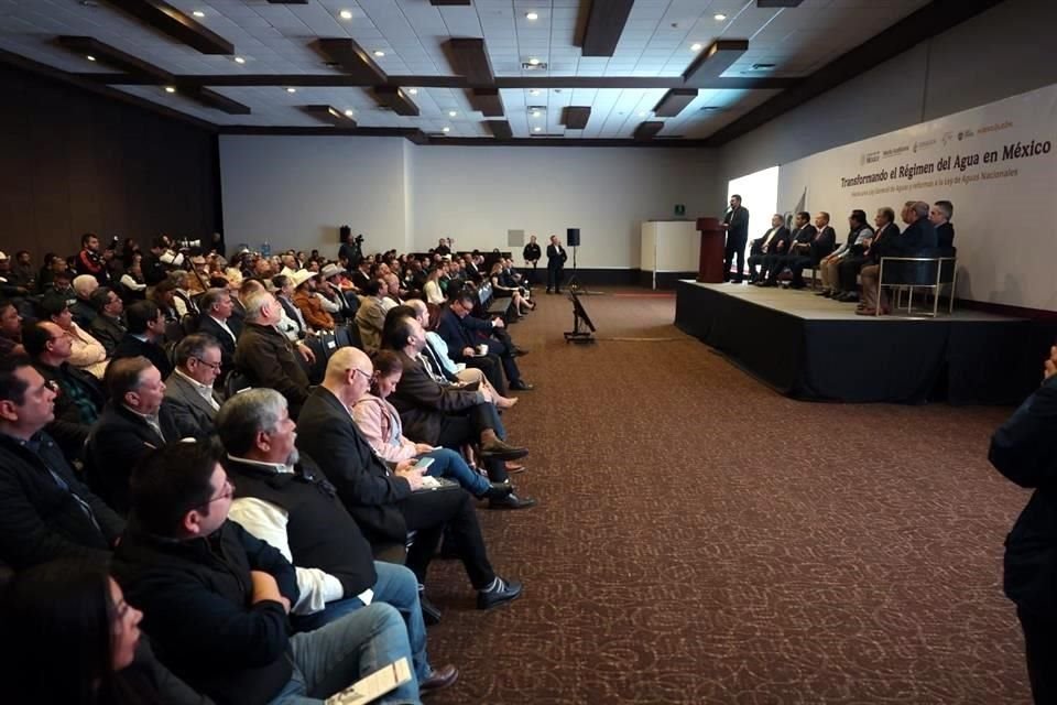 El foro 'Transformando el Agua en México' tuvo hoy su edición en Monterrey.