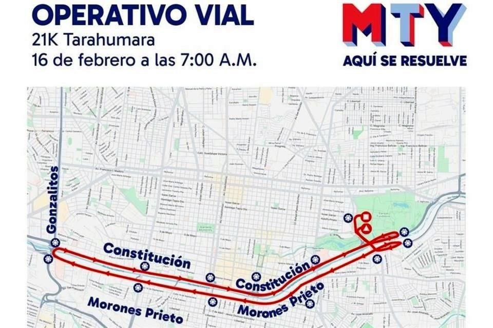 A partir de las 6:00 horas, informó la autoridad de Movilidad regia, habrá restricciones a la circulación.