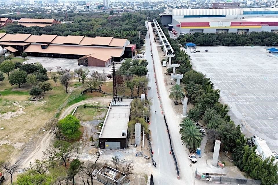 En el Parque Fundidora los trabajos son menores.