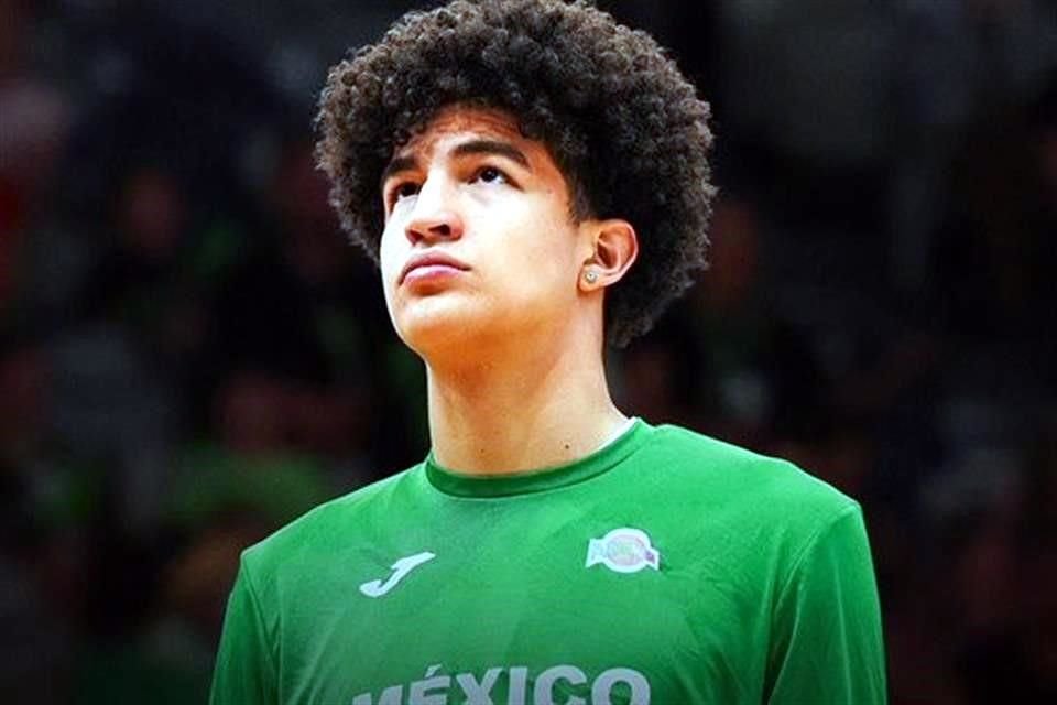 El joven mexicano estará presente para las eliminatorias de FIBA rumbo a la AmeriCup.