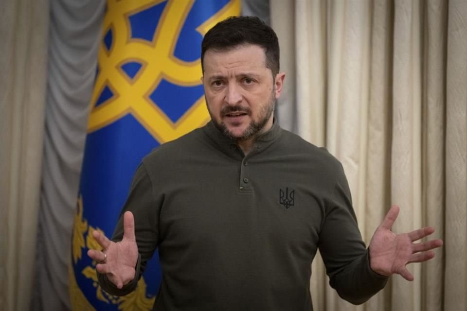 El presidente ucraniano Volodymyr Zelensky.