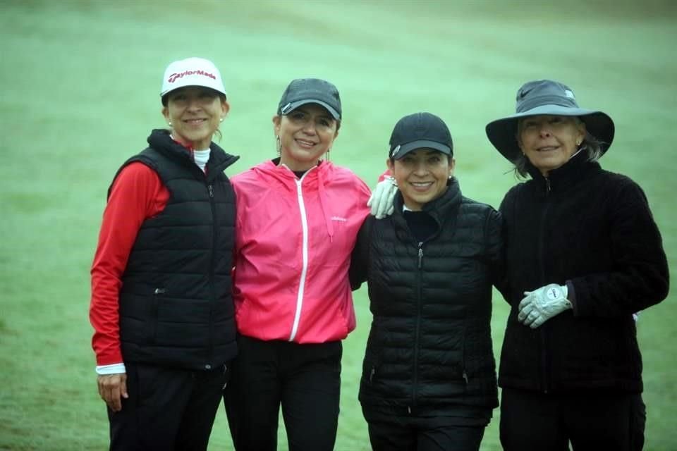 Rocío Guajardo, Kathia Martínez, Marcela Ramírez y Stefany Detouch