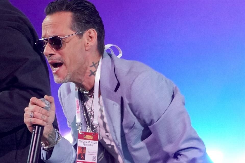 Marc Anthony puso a bailar a todos los presentes.