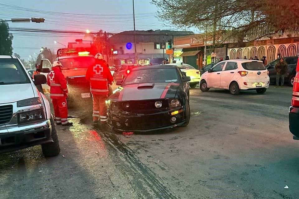 El accidente fue reportado a las 18:20 horas en la calle De la Pilastra y De la Zanja, en la Colonia Villas de San Miguel.