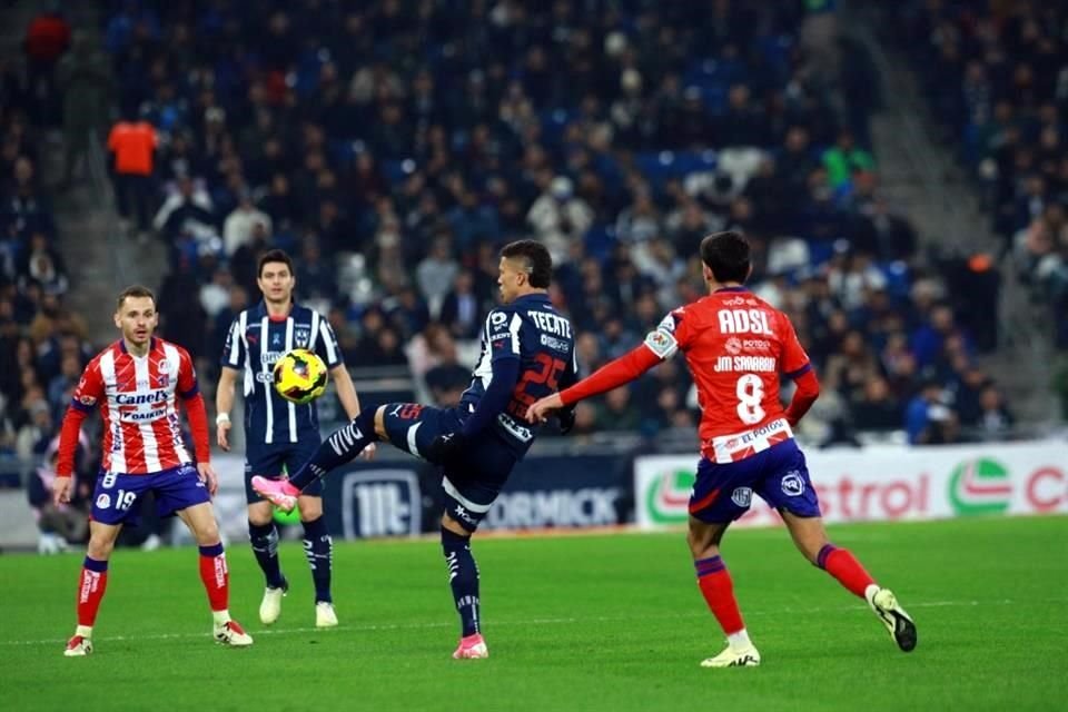 San Luis llegaba al partido con saldo negativo de 5 derrotas en fila.