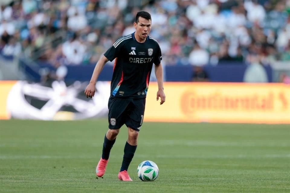 Hirving Lozano disputó todo el partido y dio una asistencia en el triunfo histórico del San Diego FC.