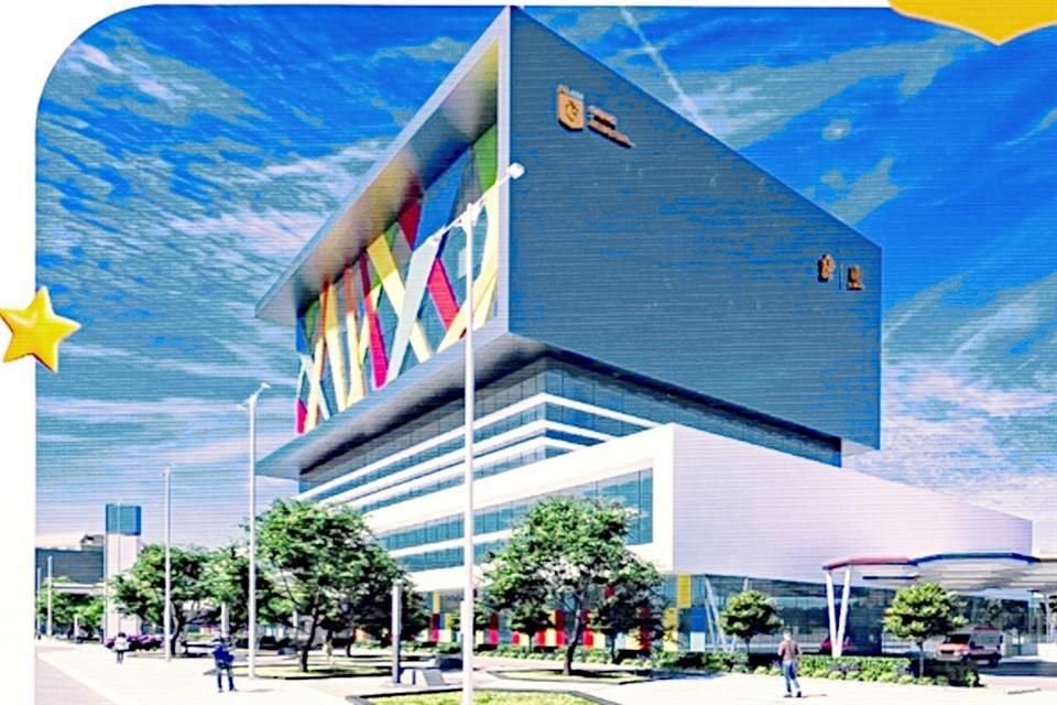 El proyectado Hospital Infantil.