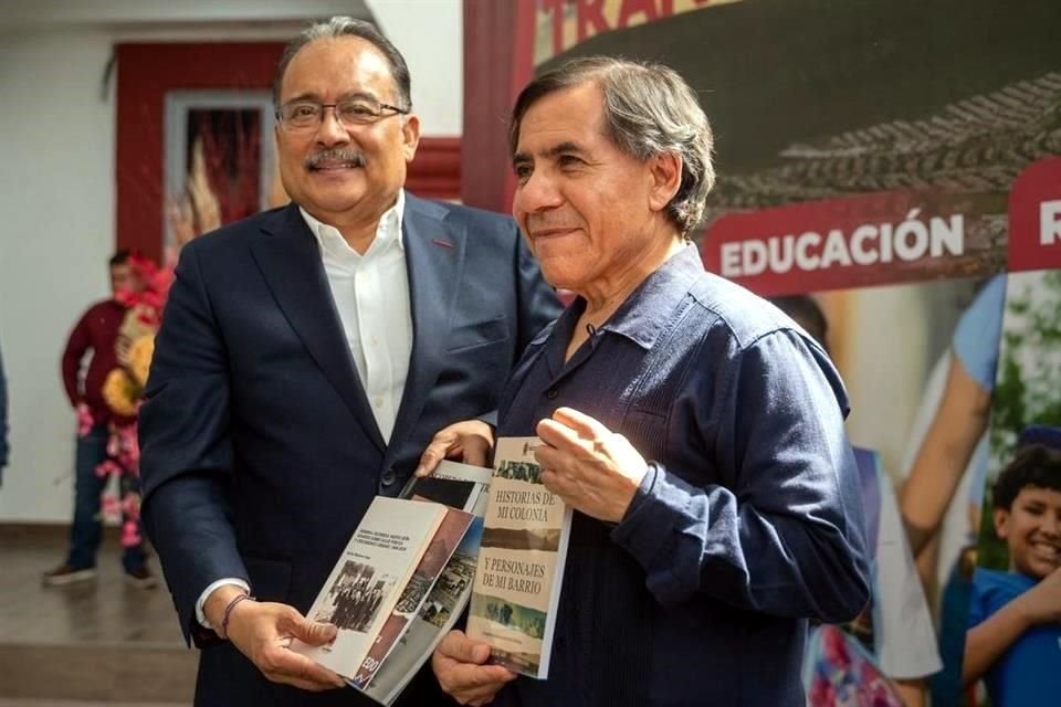 En el evento estuvieron el Alcalde de Escobedo, Andrés Mijes, y el director del Instituto Nacional de Estudios Históricos, Felipe Ávila Espinosa.