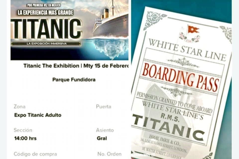 La Profeco alertó que es falso que la exposición 'Titanic The Artifact Exhibition' vaya a estar en el Parque Fundidora.