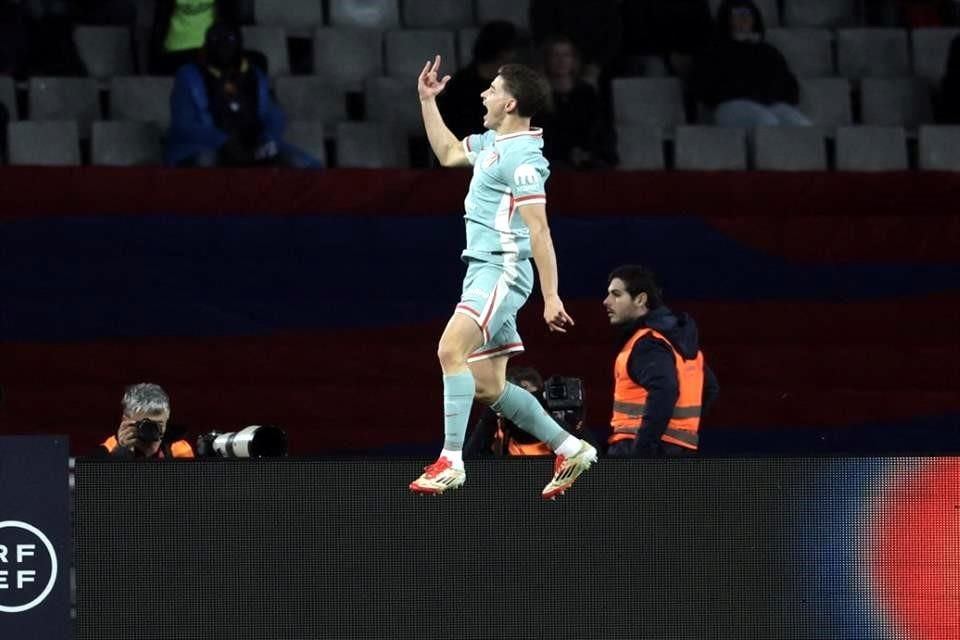 Julián Álvarez sorprendió a todo el mundo con su gol al minuto 1.