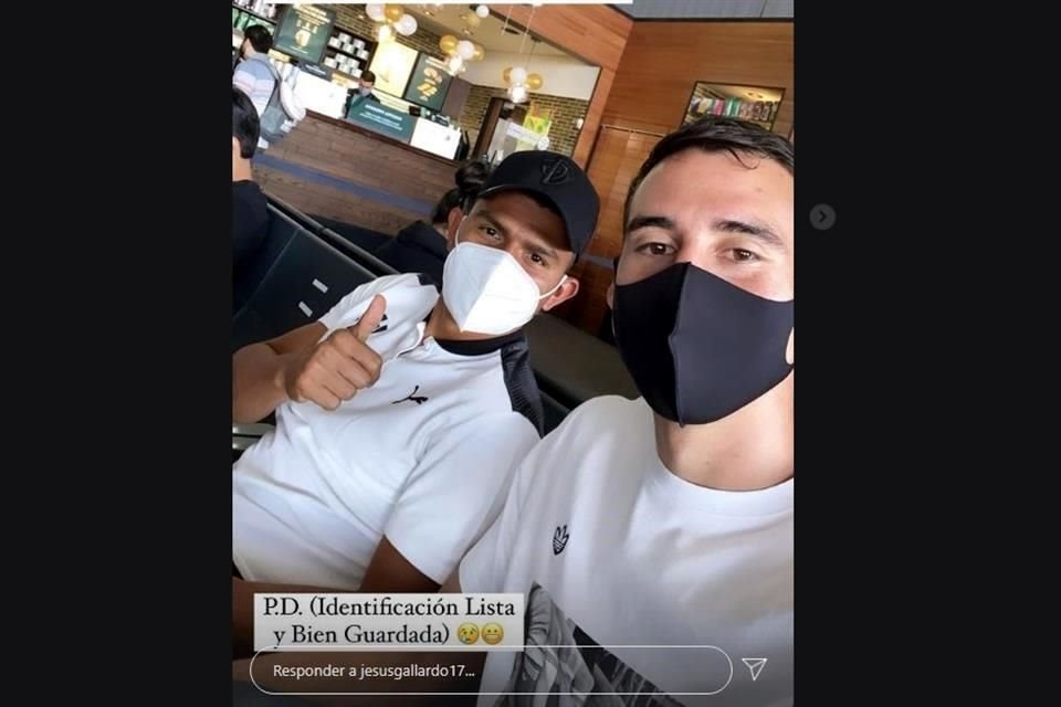 Jesús Gallardo y Adrián Mora viajaron a la Ciudad de México.