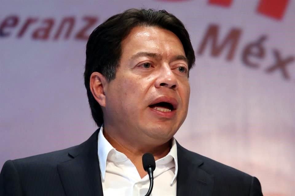 Mario Delgado, presidente nacional de Morena.
