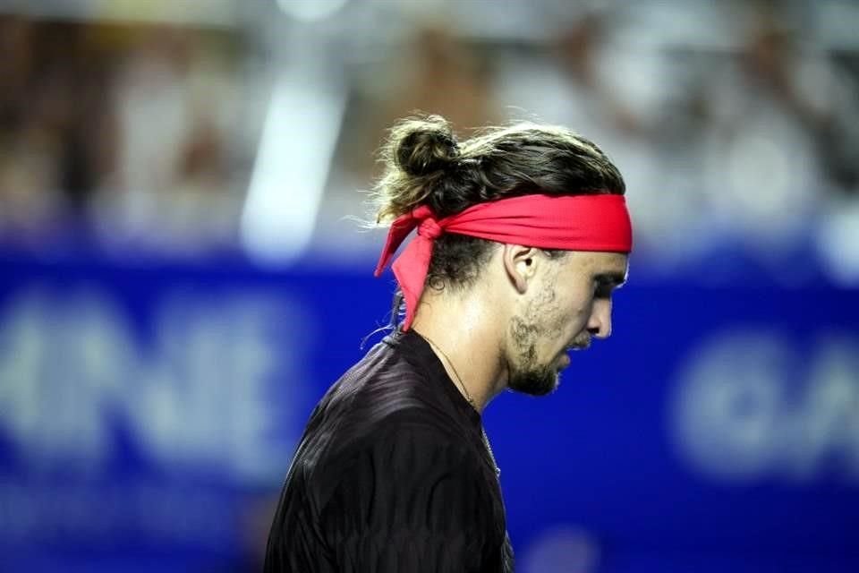 Alexander Zverev fue eliminado en segunda ronda.