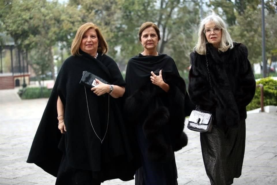 Lety Odriozola, Gaby García y Lucía Rangel