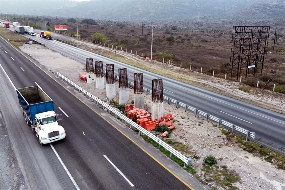 El terreno donde estaría la planta y unas columnas de una obra vial quedaron en suspenso.