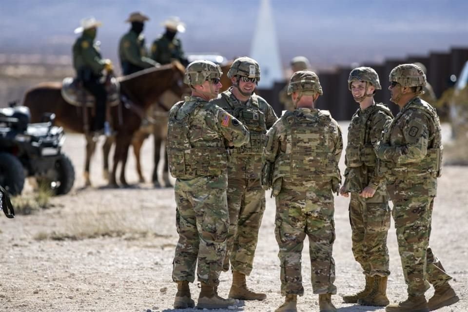 EU enviará casi 3 mil soldados más a la frontera con México, ante la orden de Trump para frenar el flujo de migrantes hacia el país.