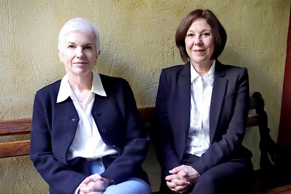 Dominica Martínez y Carolina Farías.