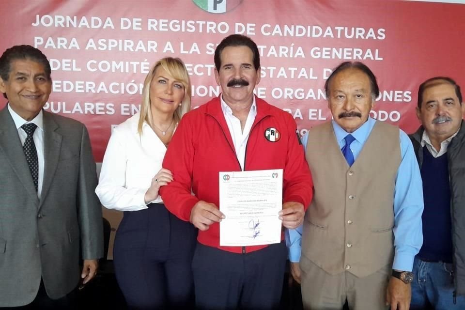 Tras votación, Carlos Barona queda al frente de la  Confederación Nacional de Organizaciones Populares por segundo periodo.