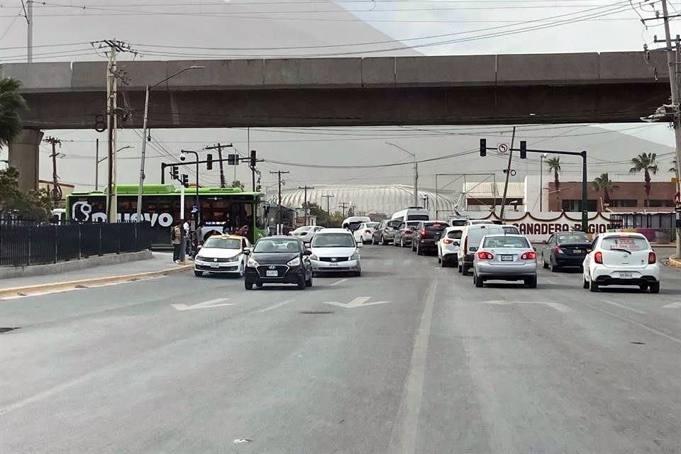 En el Municipio de Guadalupe también se reportaron fallas en semáforos de la Avenida Azteca.