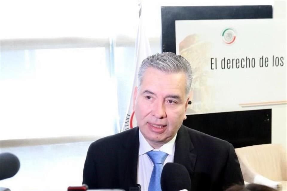 El Senador morenista de Nuevo León, Waldo Fernández.