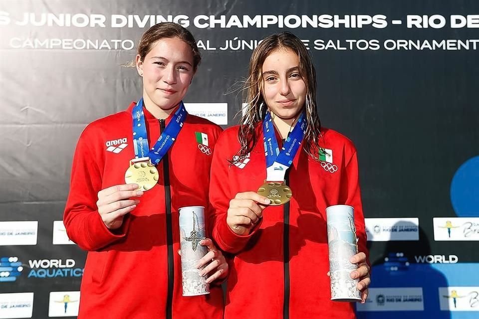 Rut Páez y Abigail González ganaron en diciembre el oro mundial en Brasil.