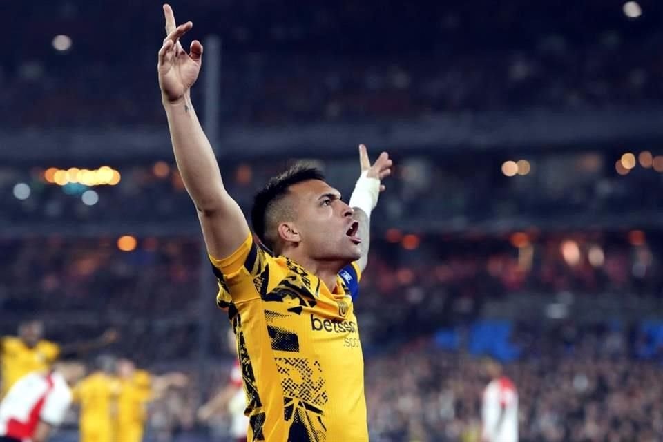 Lautaro Martínez sumó gol europeo.