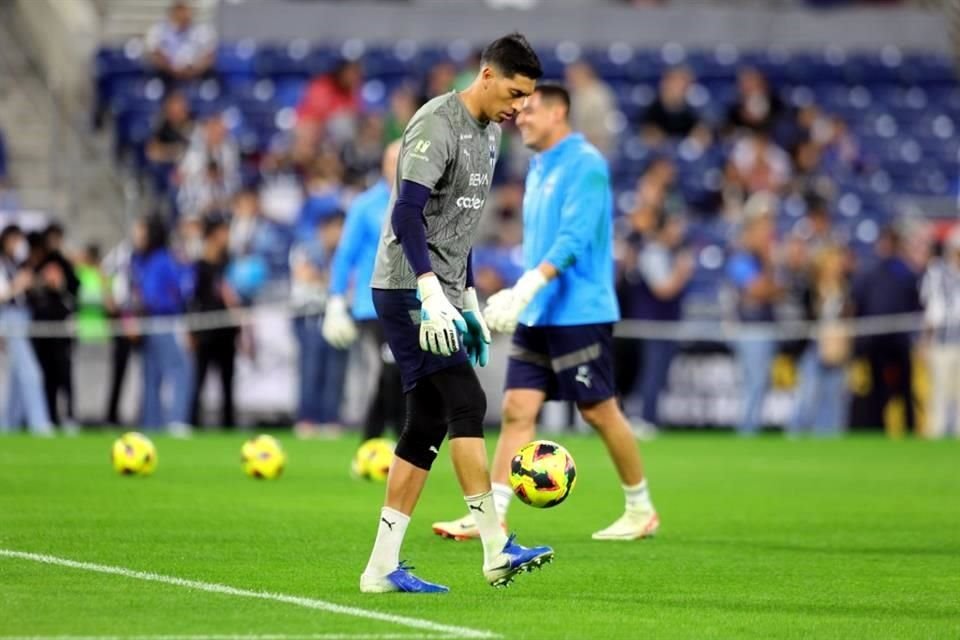 Esteban Andrada será titular en el juego de esta noche entre Vancouver y Rayados.