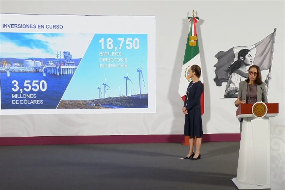 La empresa Sempra Infraestructura invertirá en México 3 mil 500 mdd.