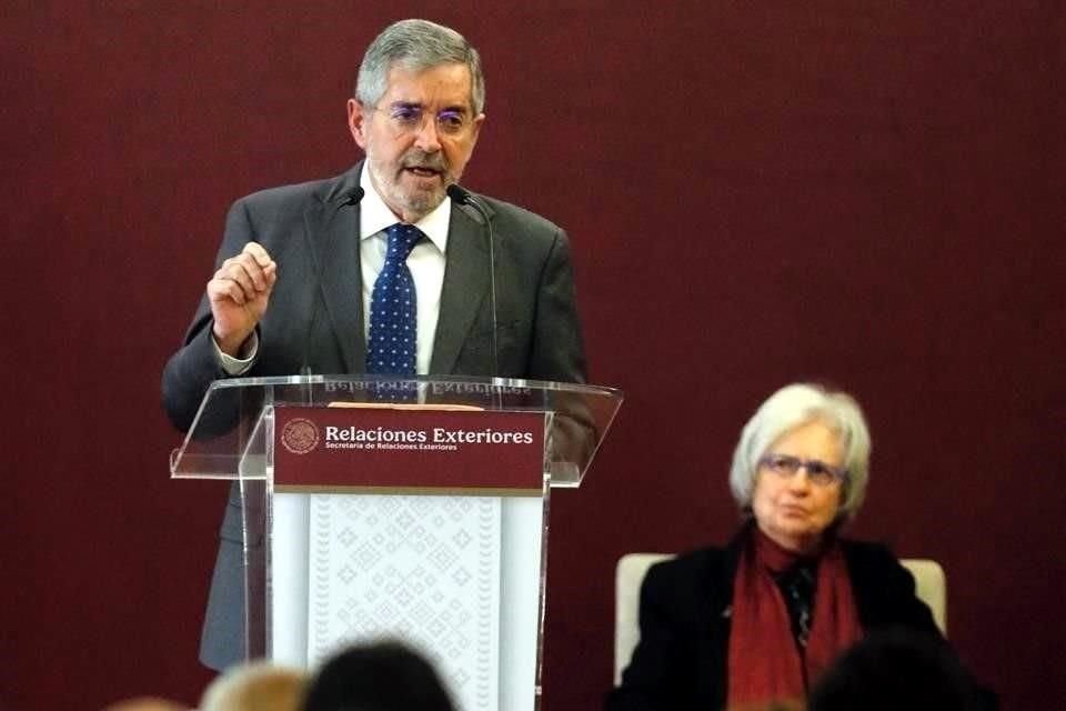 Juan Ramón de la Fuente, Secretario de Relaciones Exteriores.