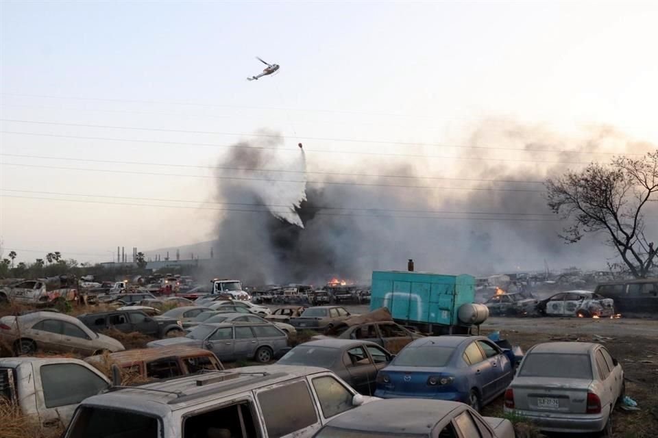  Tras los incendios, como el de un corralón en El Carmen y ventarrones, que causaron niveles elevados de contaminación, el Estado activó una contingencia ambiental.