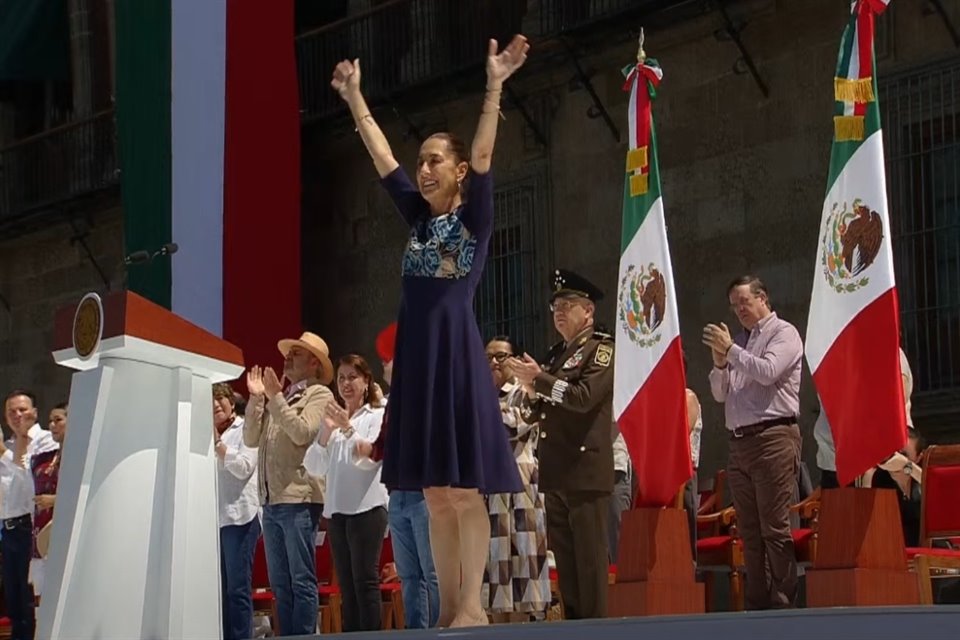 Claudia Sheinbaum, Presidenta de México. 