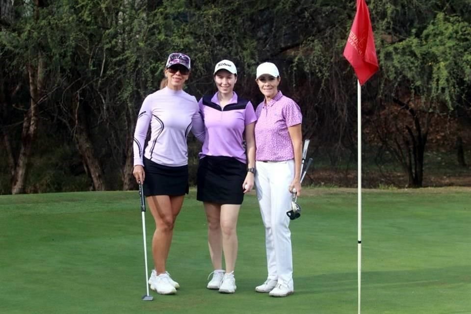 Anabell Torres, Sofía González Villarreal y Gabriela Mora