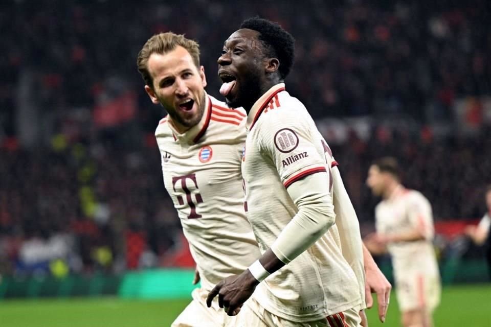 Harry Kane y Alphonso Davies fueron los anotadores del encuentro.