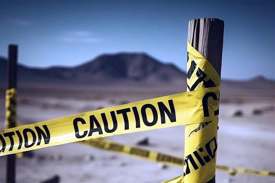Los hechos trascendieron alrededor de las 17:30 horas, en un área despoblada de Los Aldama.