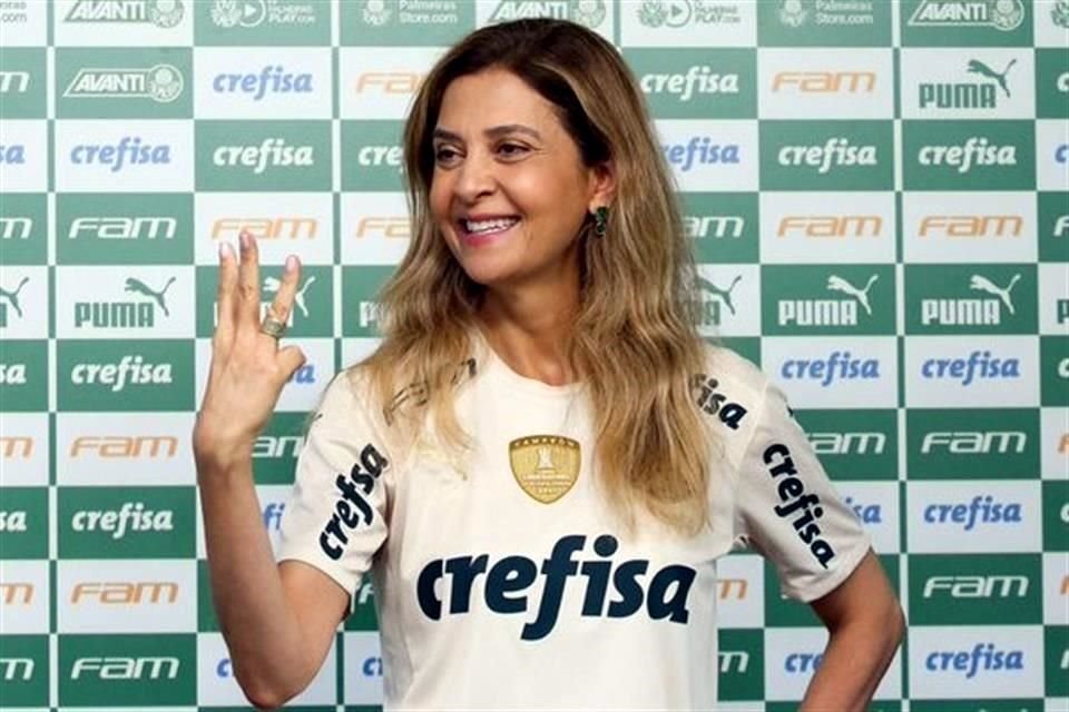 Leila Pereira se quejó de la manera en la que los clubes brasileños son tratados por la Conmebol.