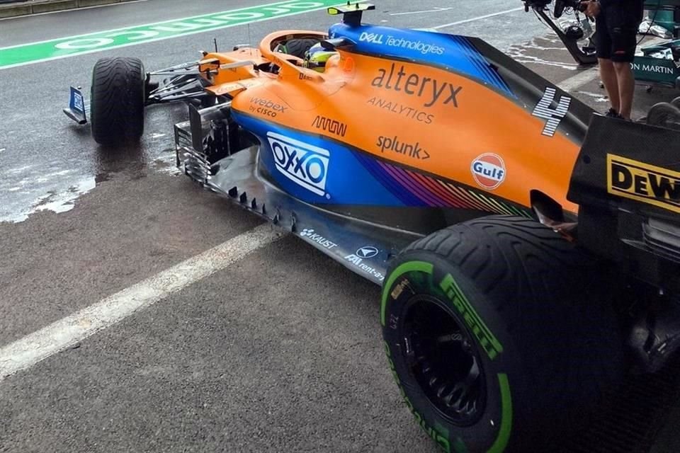 Oxxo ya ha estado presente en los autos de McLaren en anteriores temporadas.