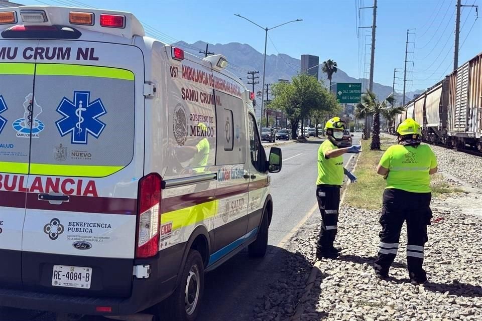 El accidente fue reportado a las 12:40 horas en la vía a México.