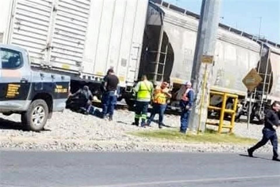 El accidente fue reportado a las 12:40 horas en la vía a México.