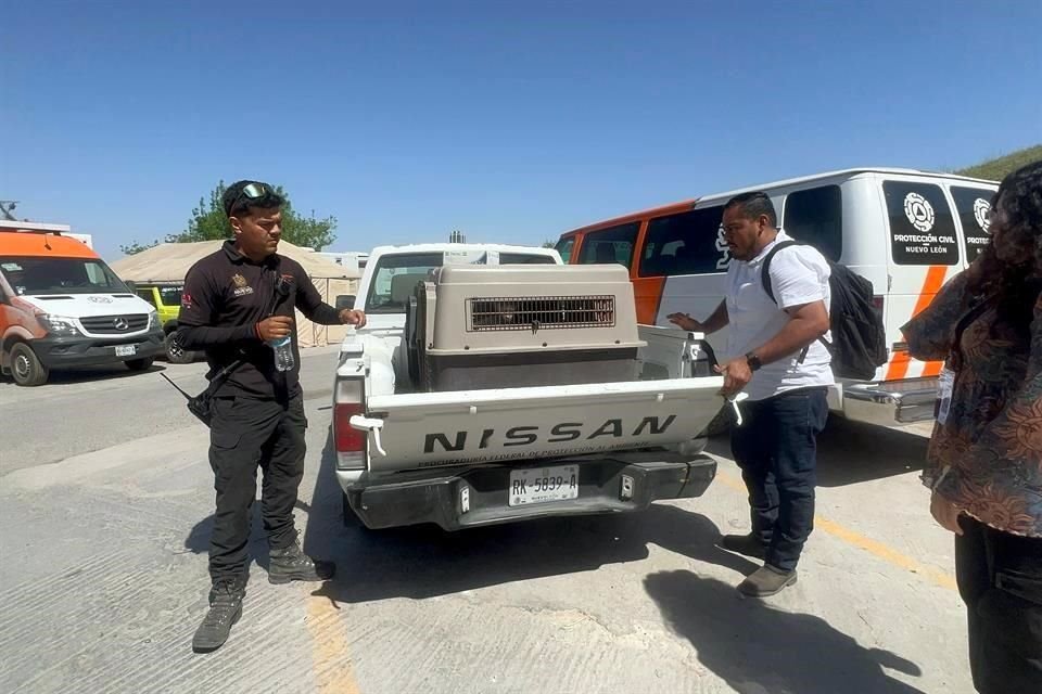 Los rescatistas no detallaron si el mono estaba en cautiverio o si andaba suelto. 