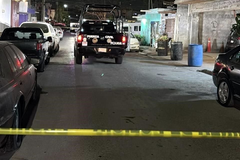 El festejo en la Colonia 3 de Febrero, en la zona norte de Monterrey, terminó con una persona herida de bala.