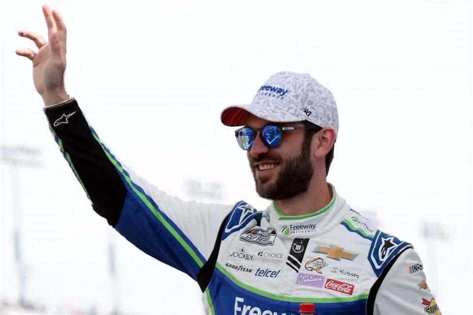 Daniel Suárez finalizó segundo en la carrera en Las Vegas.